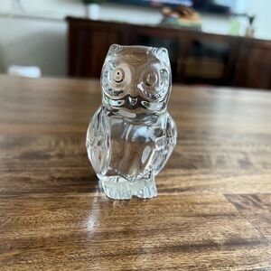 Princess House Crystal Owl Figurine